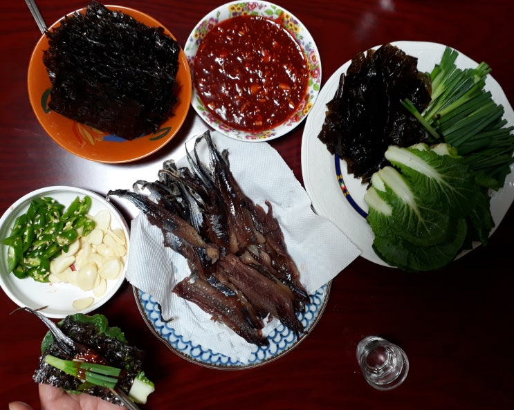  과메기 상차림의 정석