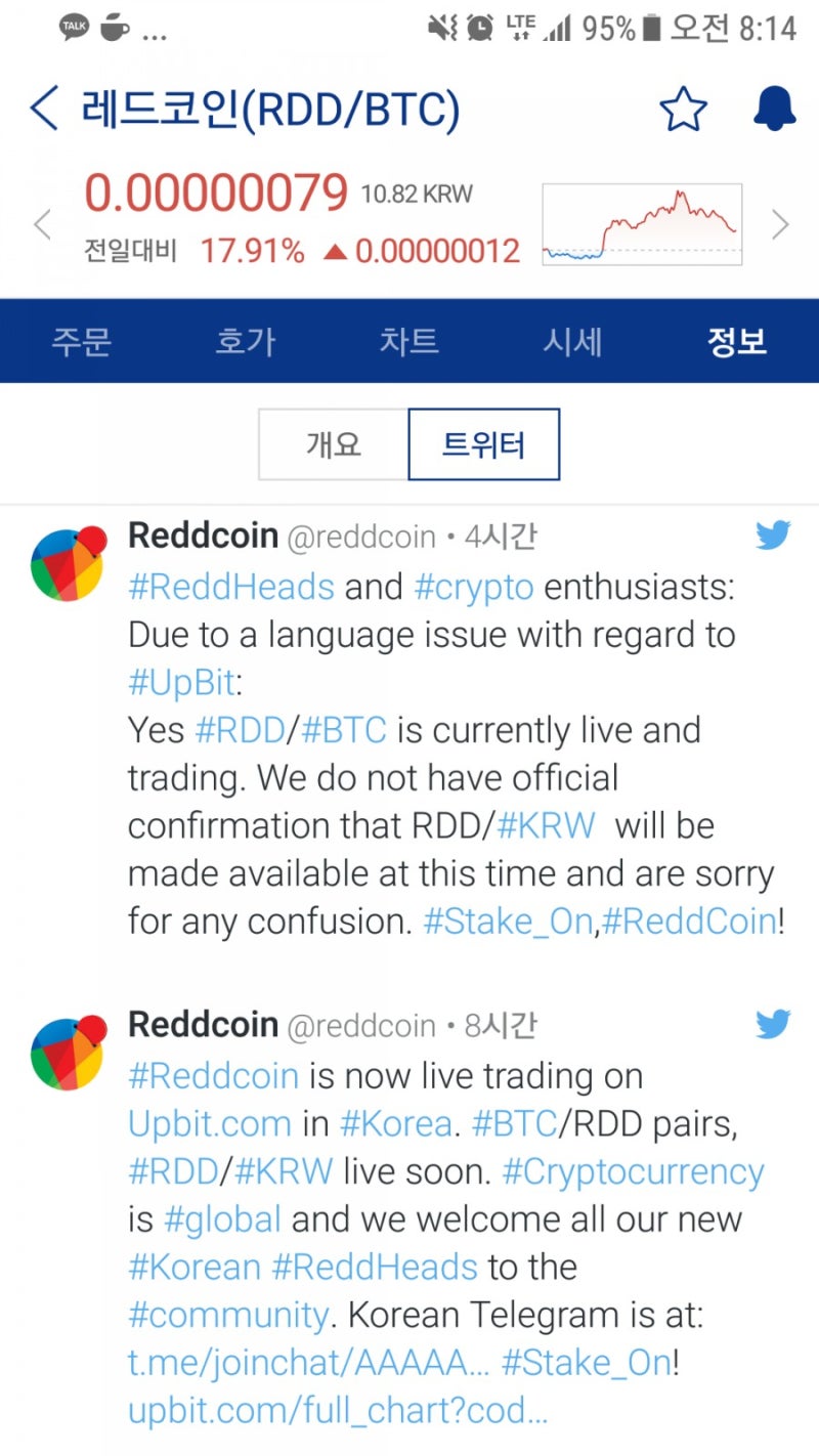 레드코인 원화상장 해프닝..ㅋㅋㅋ : 네이버 블로그