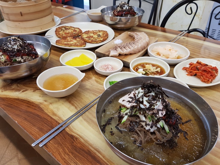 제주 서귀포시 도민할인되는 메밀막국수 맛집정보! 고기국수 수육도 굿~