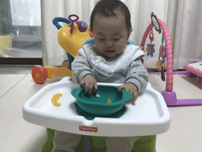  생후 266일 오랜만에 아이주도이유식 좋아라함 ㅋㅋ