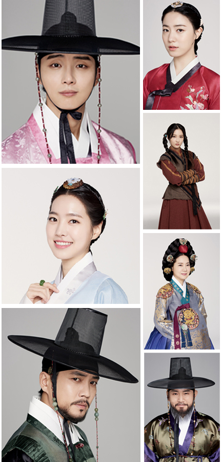  윤시윤-진세연-주상욱-류효영-손지현-양미경-손병호 <대군 - 사랑을 그리다> 7인 7색 포스터 전격 공개!