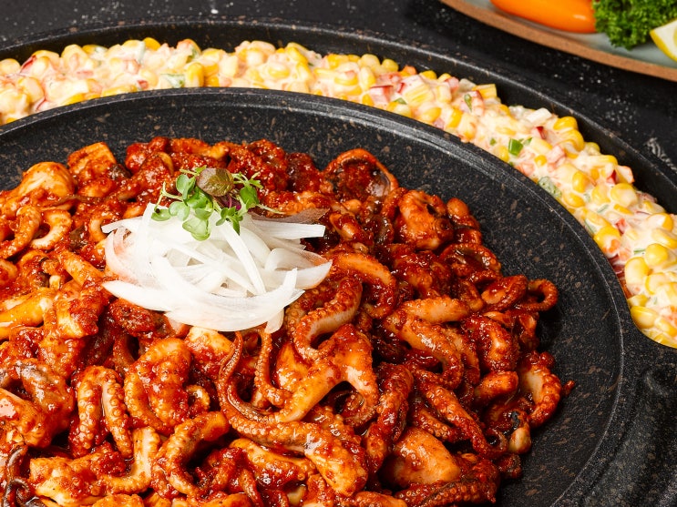  제주시 삼화지구 소문난 쭈꾸미 맛집 도민할인정보! 만두한접시가 공짜~!