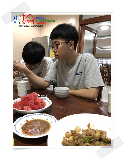  필리핀영어캠프 치킨데리야끼!