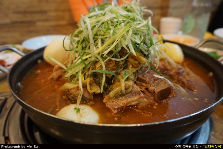  수지 성복동 맛집, 24시간 하는 감자탕과 뼈해장국 - 단대해장국