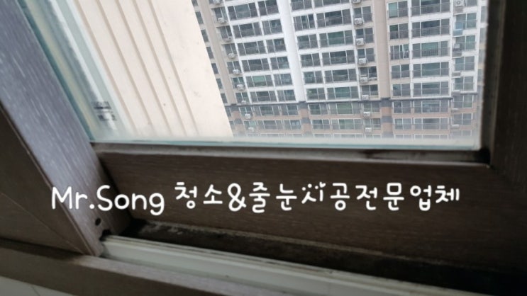  [미스터송청소&줄눈시공업체]양산우남퍼스트빌이사청소//양산청소업체