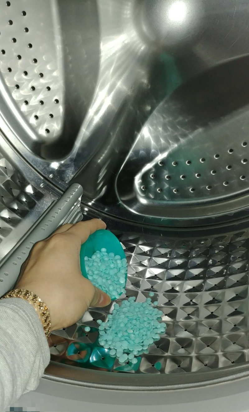 빨래바구니 이동식 스텐 세탁 바구니 3단 | TikTok, image size:800x1323