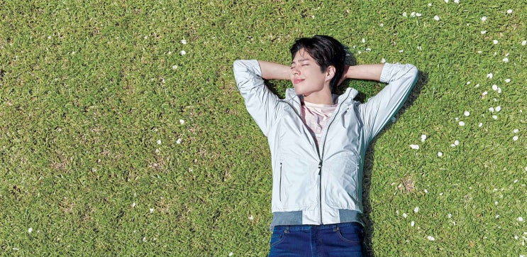  아이더, 박보검 아웃도어 봄 광고컷