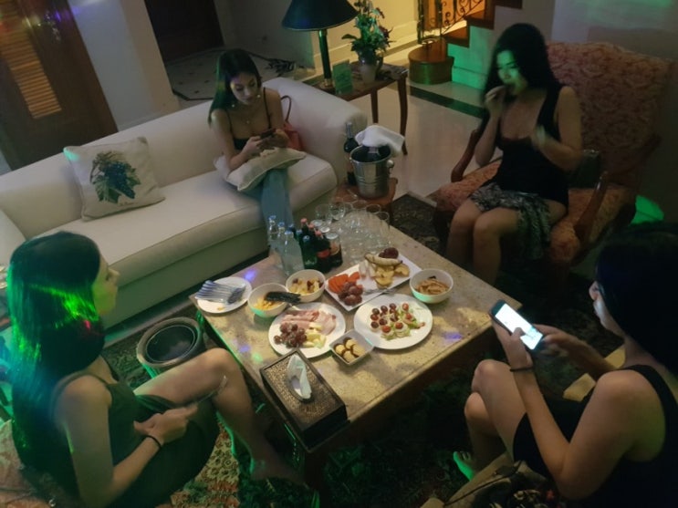 방콕밤문화의 진리 팬트하우스 럭셔리 파티