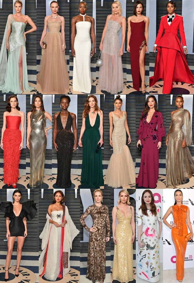  2018 '베니티페어 오스카 시상식 파티(Vanity Fair Oscar Party)' 베스트드레서는 누규우? 아카데미 본 시상식보다 화려한 셀럽들!(드레스 정보 포함)