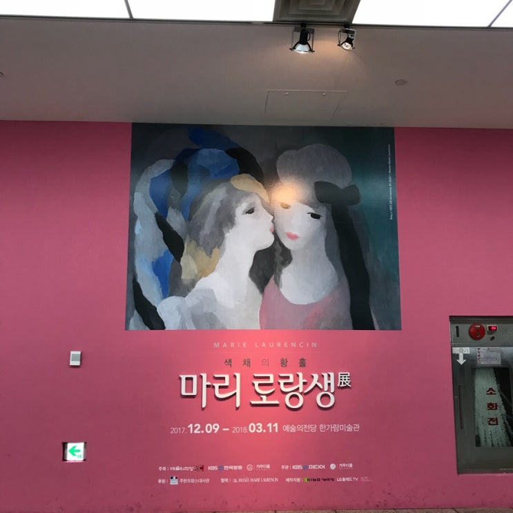  [전시] 예술의 전당 한가람 미술관 ‘마리로랑생’