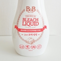  얼룩제거에 탁월한 친환경 프리미엄 유아세탁세제 비앤비표백세제
