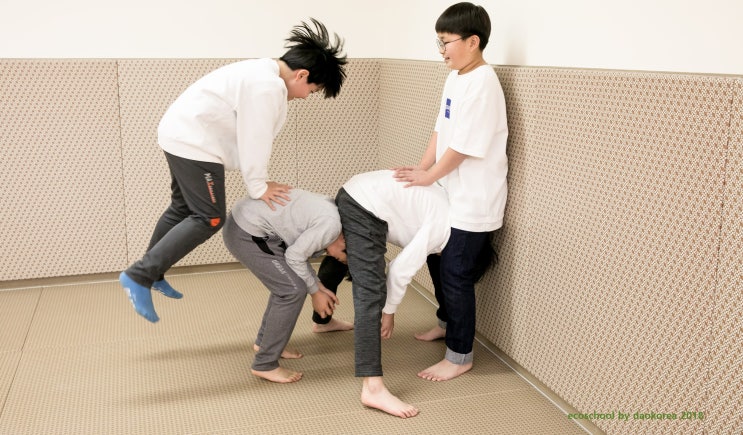  에코스쿨 키즈 모델들과 함께 한 화보촬영