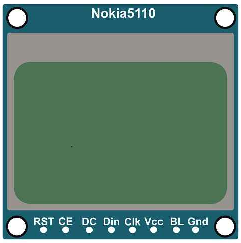 [AVR/ATmega328p] NOKIA 5110 LCD