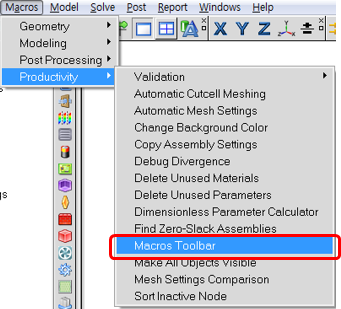 [ANSYS꿀팁] Icepak Macro Toolbar 기능 : 네이버 블로그