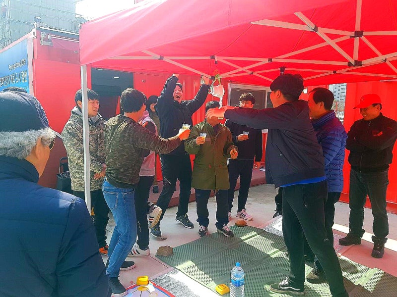 [해병대] 만취 윷놀이, 해병대 전우회 척사대회.