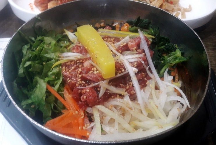  익산 진미식당 시장비빔밥 [F.육회]