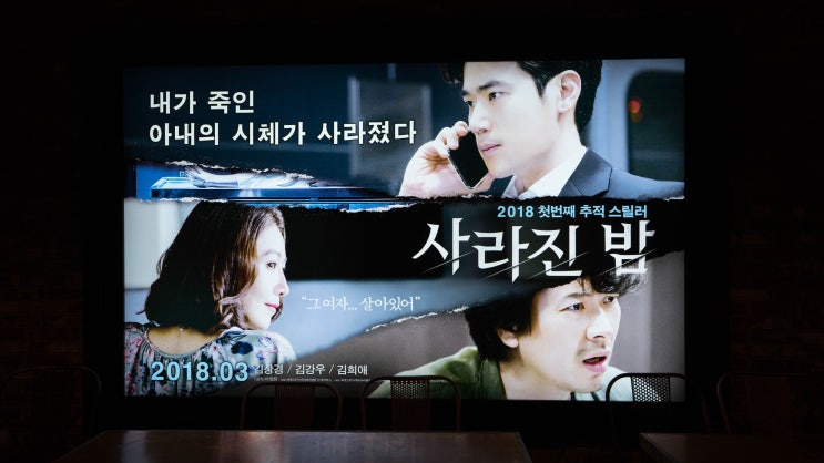  사라진밤 원작 & 후기 김희애 김강우