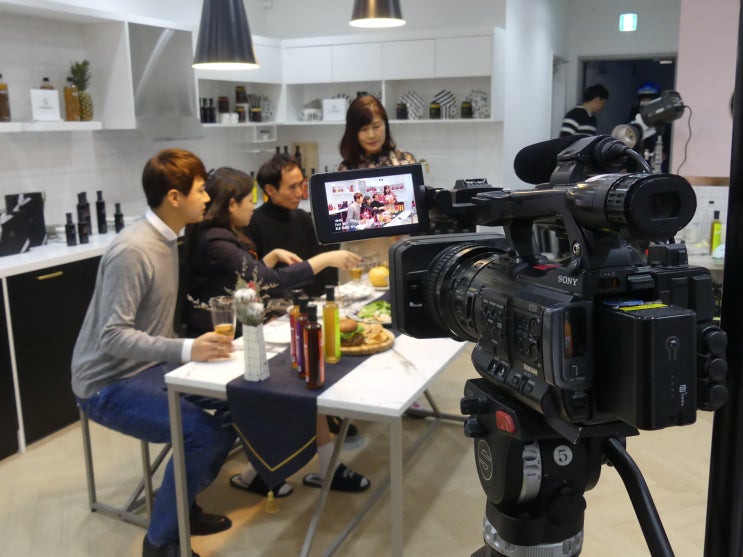  탤런트 김승현 가족 청담식초 광고 촬영+살림하는 남자들 촬영 현장 스케치