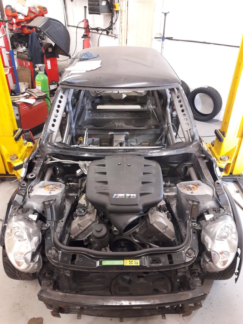 VINI, THE V8 R56 MINI ; 미니 e92 M3 엔진 스왑 : 네이버 블로그