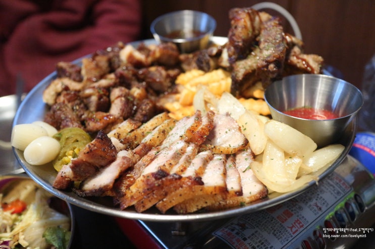  군포역맛집 군포고기집 연탄불돼지 다녀왔어요