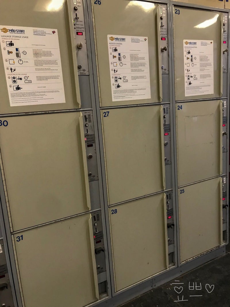 헝가리여행: 켈레티역 짐 맡기는 곳, 켈레티역 코인 락커 위치 : 네이버 블로그
