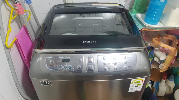  [세탁기세척] 광진구 세탁기청소!! 삼성 통돌이세탁기 청소!!!
