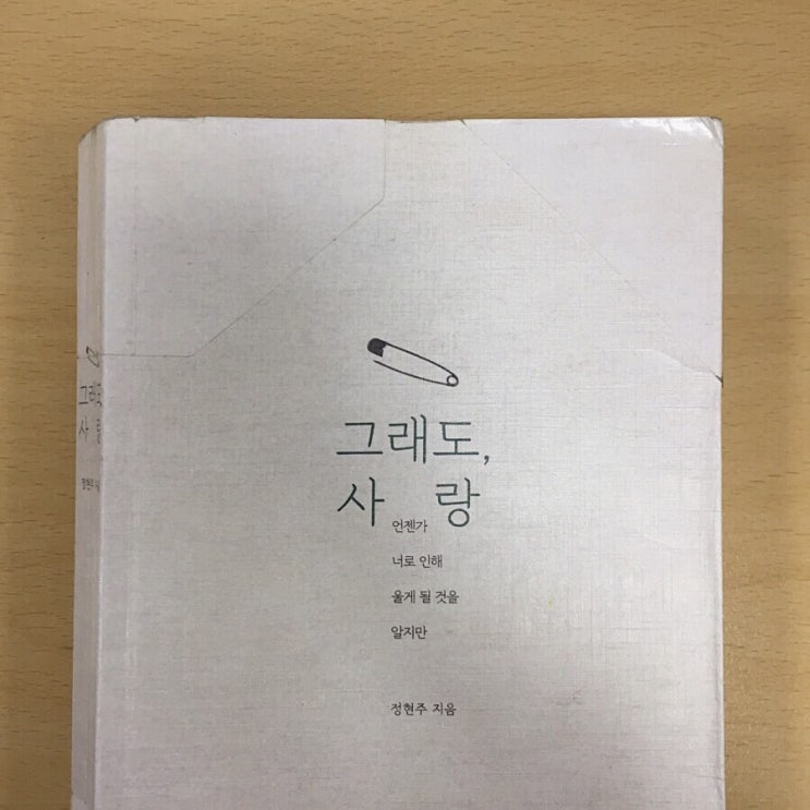  그래도, 사랑(정현주) 언젠가 너로 인해 울게 될 것을 알지만