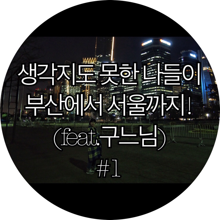[서울 1박2일]생각지도 못한 나들이 부산에서 서울까지!(feat.구느님)#1