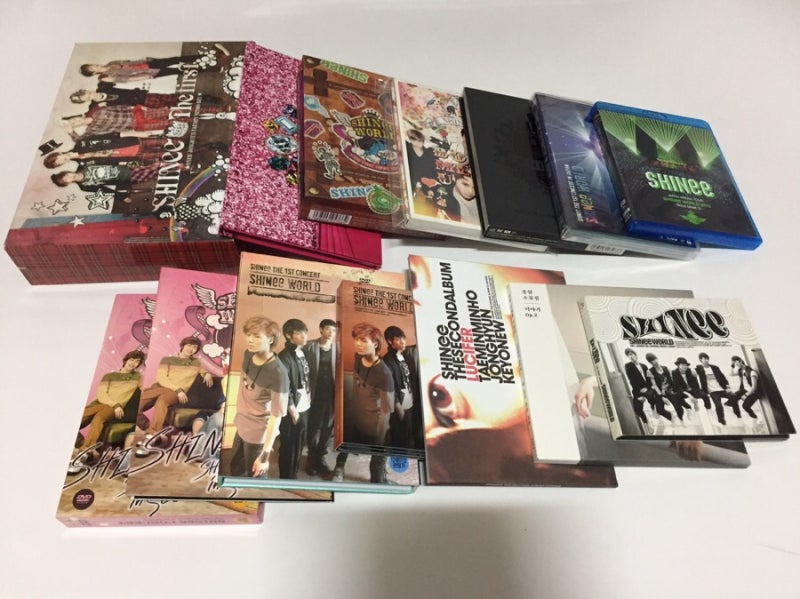 これまで買えなかったSHINeeの韓国＆日本アルバムとDVD：あるアルバム収集中毒者(?)の物語