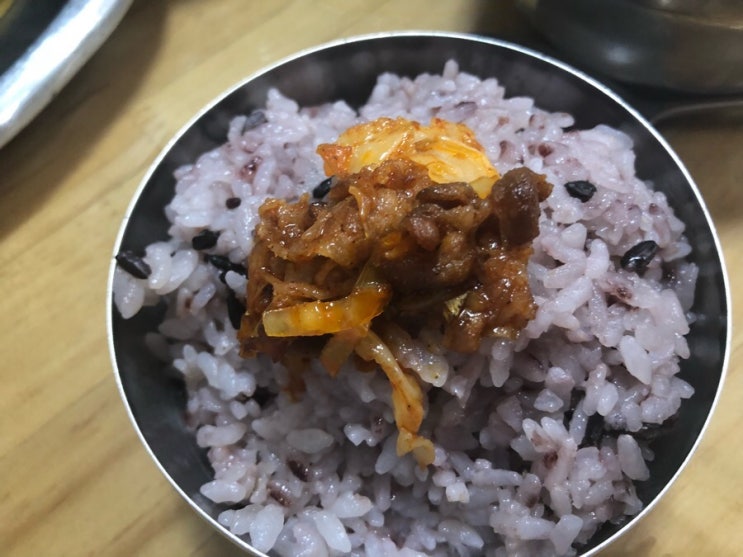  부산 온천장 목화기사식당 집밥같은 밥집
