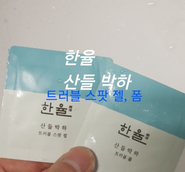 아리따움 한율 산들박하 트러블 스팟젤,트러블폼 으로 상큼하게 피부관리했어요! 아리따움 한율 산들박하 트러블 스팟젤,트러블폼 으로 상큼하게 피부관리했어요!
