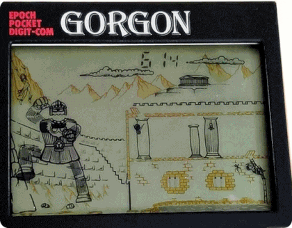 □ GORGON LCD GAME (EPOCH POCKET DIGIT COM, 妖怪 ゴルゴン) 超レア