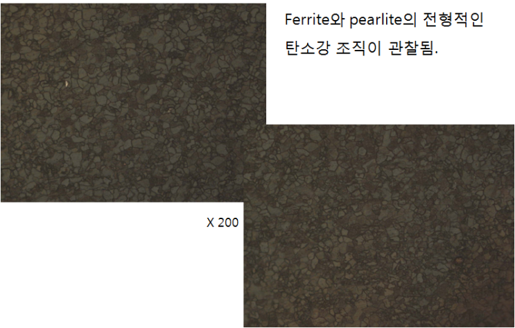  SA 210 A1 화학적조성, 물리적조성, SEM 미세조직