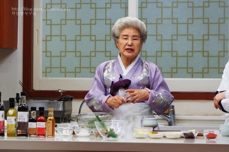  심영순의 사계절 우리밥상 몸을 깨우는 봄 밥상 요리수업 배우고 왔어요