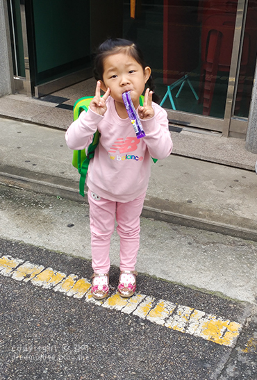  [D+1483 육아일기] 귀여운 딸, 핑크 유치원 등원룩