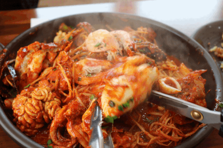  충청도 서산 맛집!'최고집 해물찜 칼국수' 서산에 이런 곳 없지요! 강추!