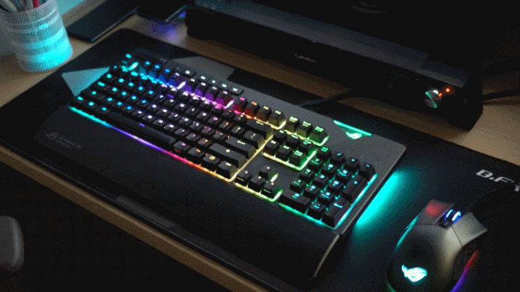  갈축 기계식 게임 키보드 ASUS ROG STRIX FLARE(스트릭스 플레어) 후기