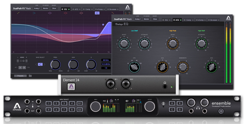 [새소식] Apogee에서 Ensemble Thunderbolt와 Element Series 사용자들을 위한 DSP ...