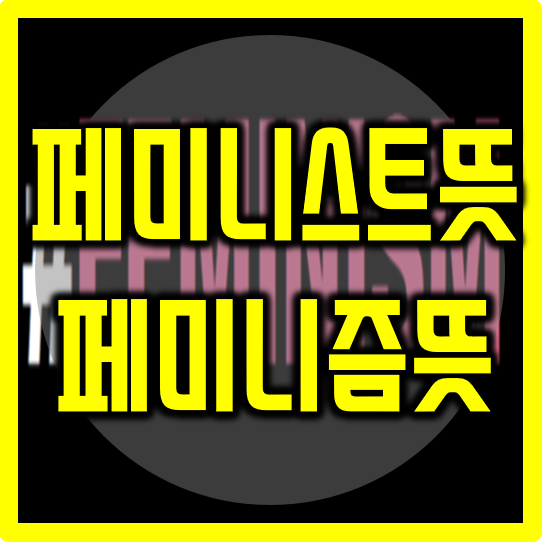 íŽ˜ë¯¸ë‹ˆìŠ¤íŠ¸ëœ» íŽ˜ë¯¸ë‹ˆì¦˜ëœ» ì •í™•í•˜ê²Œ ì•Œìž ë„¤ì´ë²„ ë¸