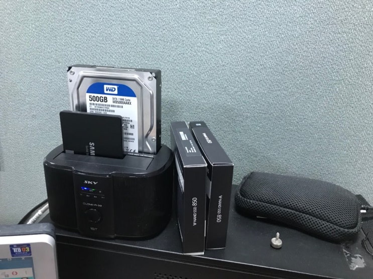  SSD 디스크 클론하기 (HDD SSD로 복사하기)