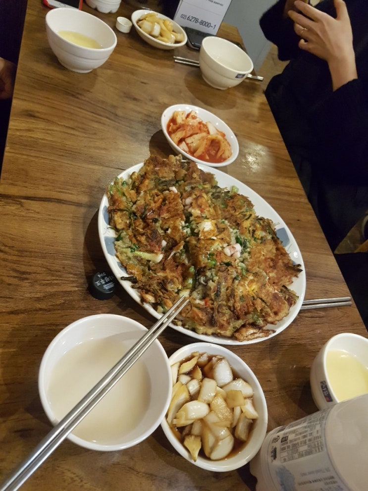  광명시장 원조 광명할머니 빈대떡