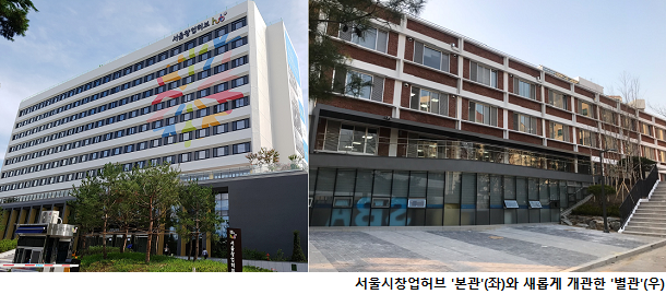  서울창업허브 별관동 개관, 종합 보육시스템 갖춰