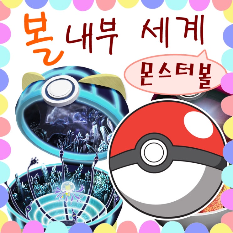 포켓몬 볼 몬스터볼 종류 / 내부