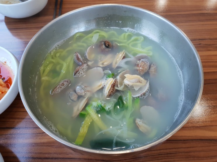  당진 대덕동 맛집 - 박명숙 면사랑 뜨끈한 바지락칼국수와 얼큰수제비