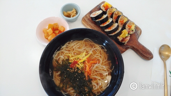 [제주 성산 맛집] 맛있는 김밥 "미소녀"