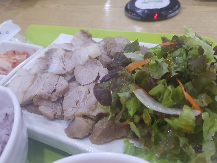  한양대맛집) 한양플라자1층 《The cup_Rice&Noodle》 보쌈정식 냠냠