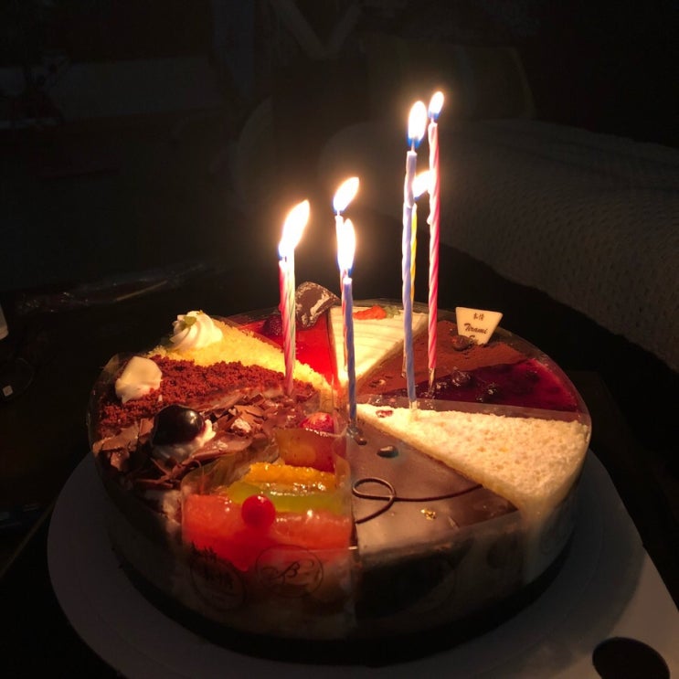  지난 내 25번째 생일 기록
