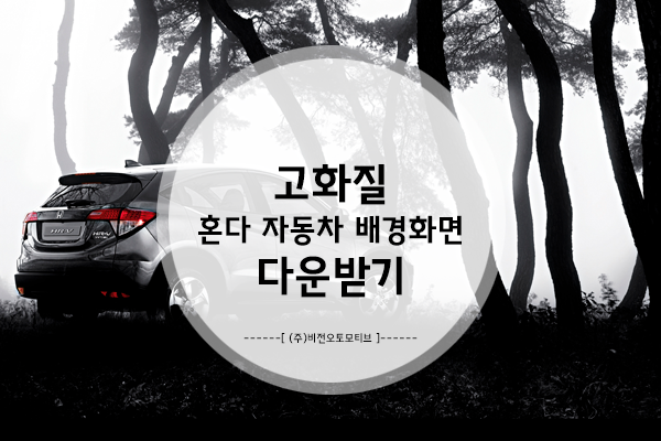  혼다 자동차 고화질 이미지로 바탕화면 설정하기!(2560*1440 / 1920*1440)
