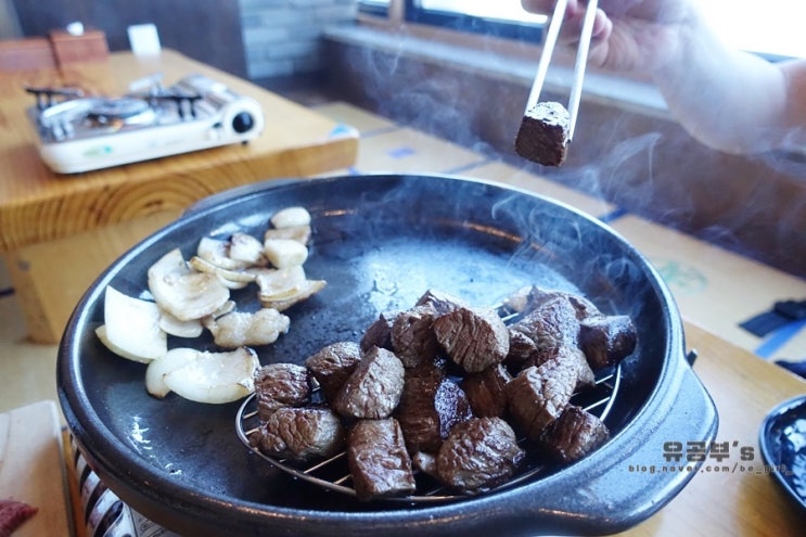  소하동맛집 입호강 하러 꽃피다한우