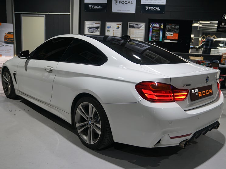  BMW 420d, 보가 P1과 스피커 교체로 아쉬움 없는 카오디오 업그레이드!